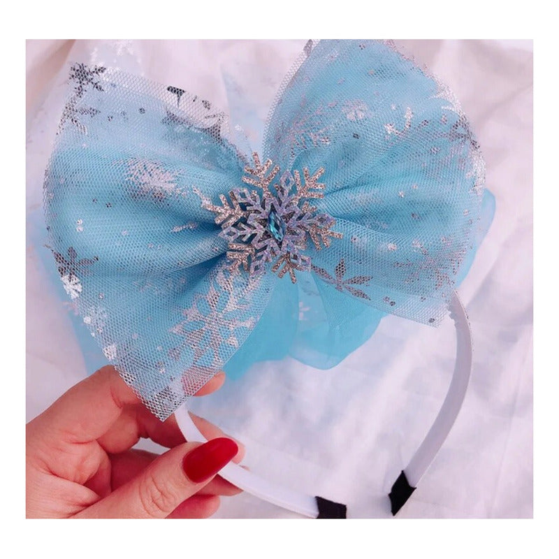 Set Disfraz Frozen Elsa 3 Pza Con Tutu Celeste