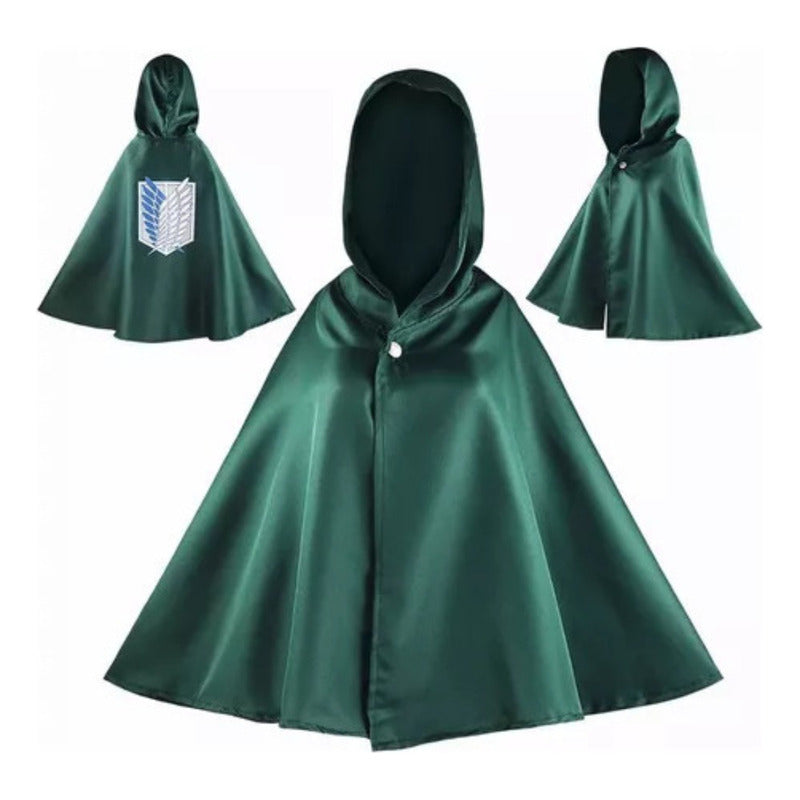 Disfraz De Otaku Halloween Disfraz Cosplay Adulto Anime Scout Regimen Cloak L