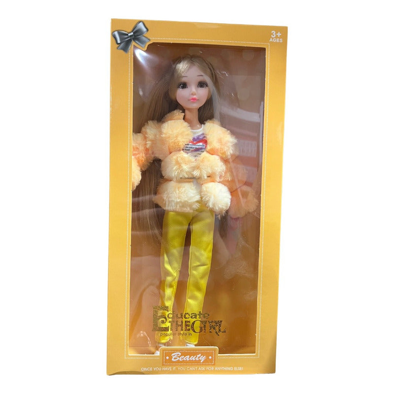 Muñecas Articulada Vestuariio Fashion Juguete Para Niñas