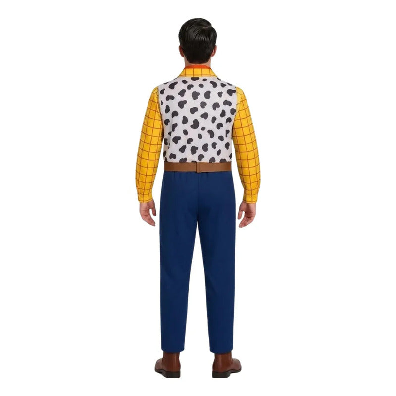 Disfraz De Vaquero Woody Adulto Hombre Amarillo L