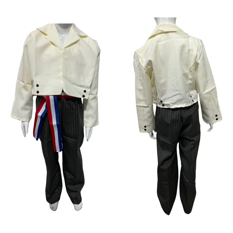 Traje Huaso Niño Fiestas Patrias Chaqueta Pantalon Faja
