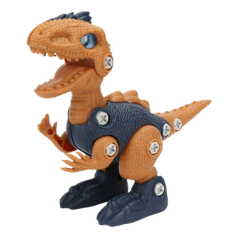 Dinosaurio Armable De Juguete Incluye Herramienta