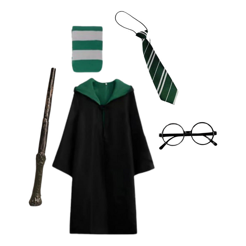 Harry Potter Disfraz Cosplay Niños Capa Corbata Bufanda