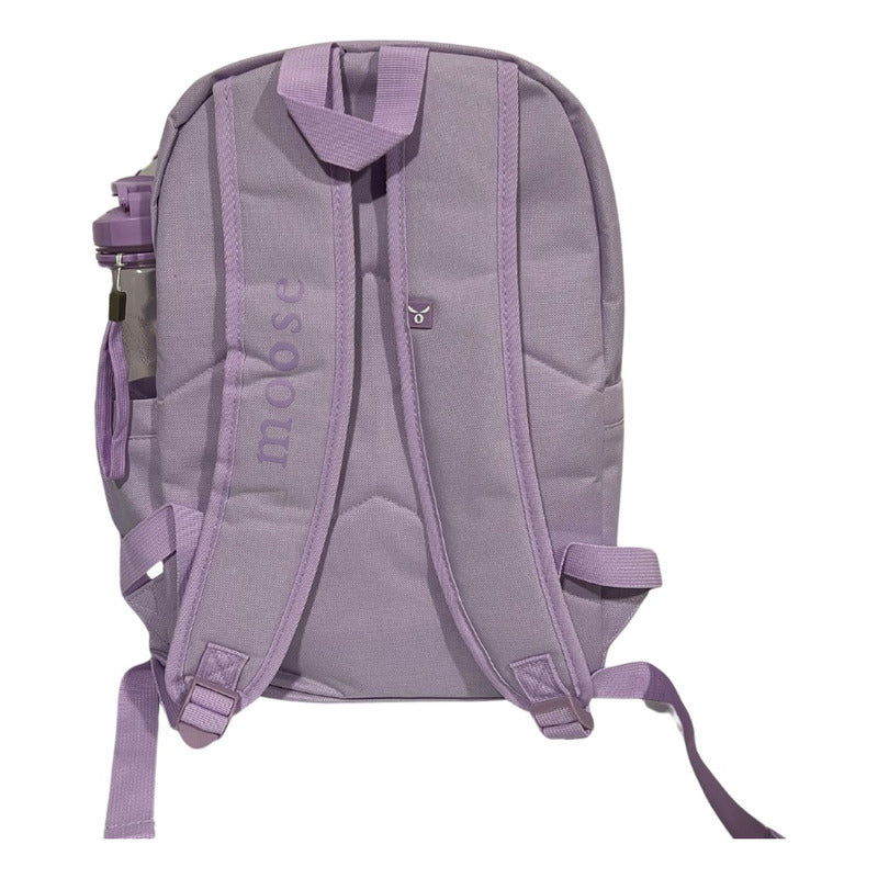 Pack Mochila Escolar Juvenil 5 Pzs Moose