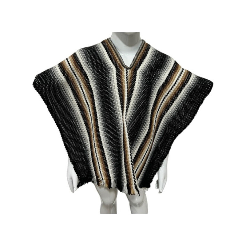 Poncho Mapuche Para Niño