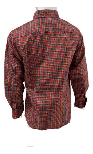 Camisa Cuadrille Trajes Tipicos Fiestas Patrias Niño-juvenil