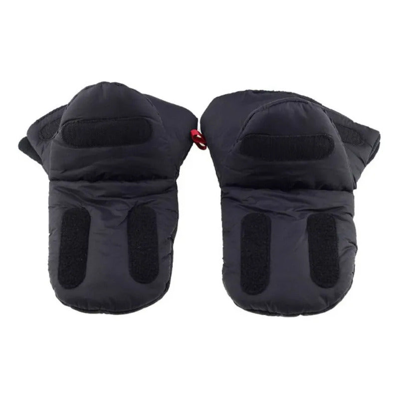 Guantes De Invierno Para Cohes De Bebes Negro Standar Liso