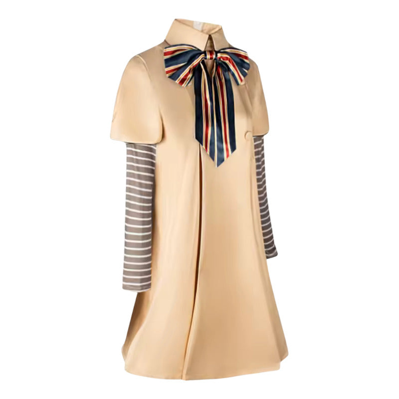 Disfraz De Muñeca Doll Asesina Niña / Mujer Cosplay Beige 10-12