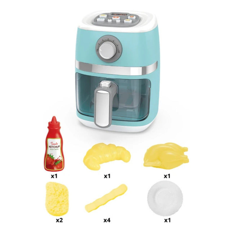 Freidora De Aire Juguete De Cocina Air Fryer Juego De Rol