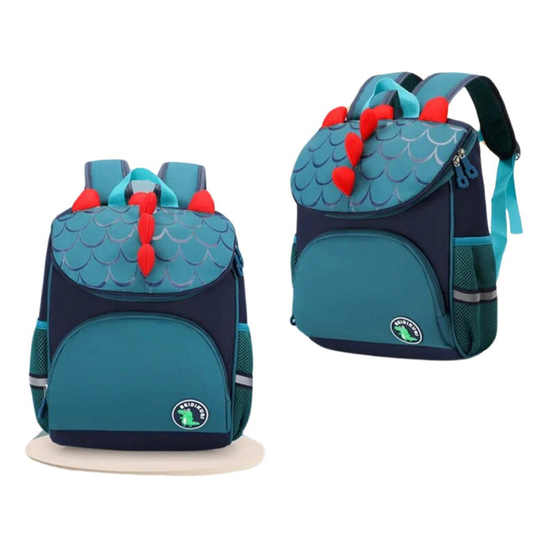 Mochila Infantil Escolar Unicornio/dinosaurio