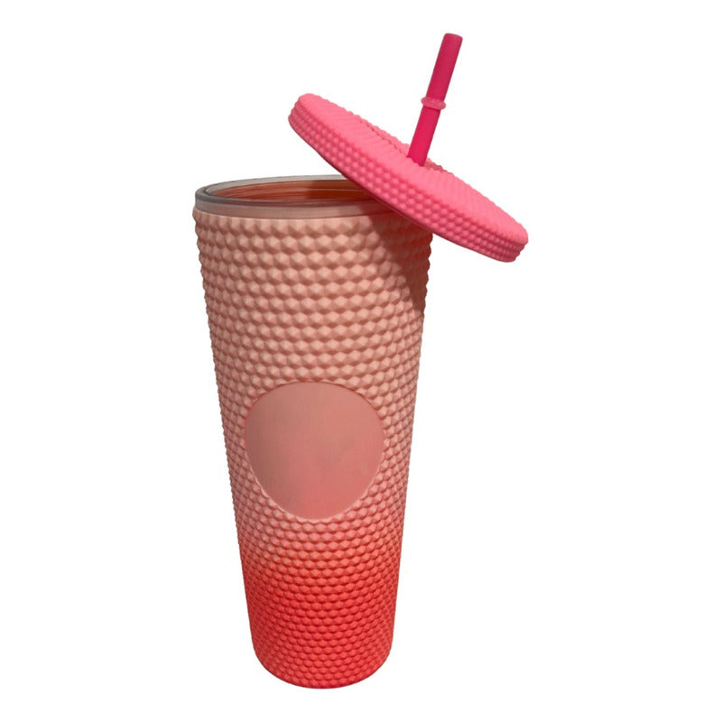 Vaso Tumbler Conn Tapa Y Bombilla
