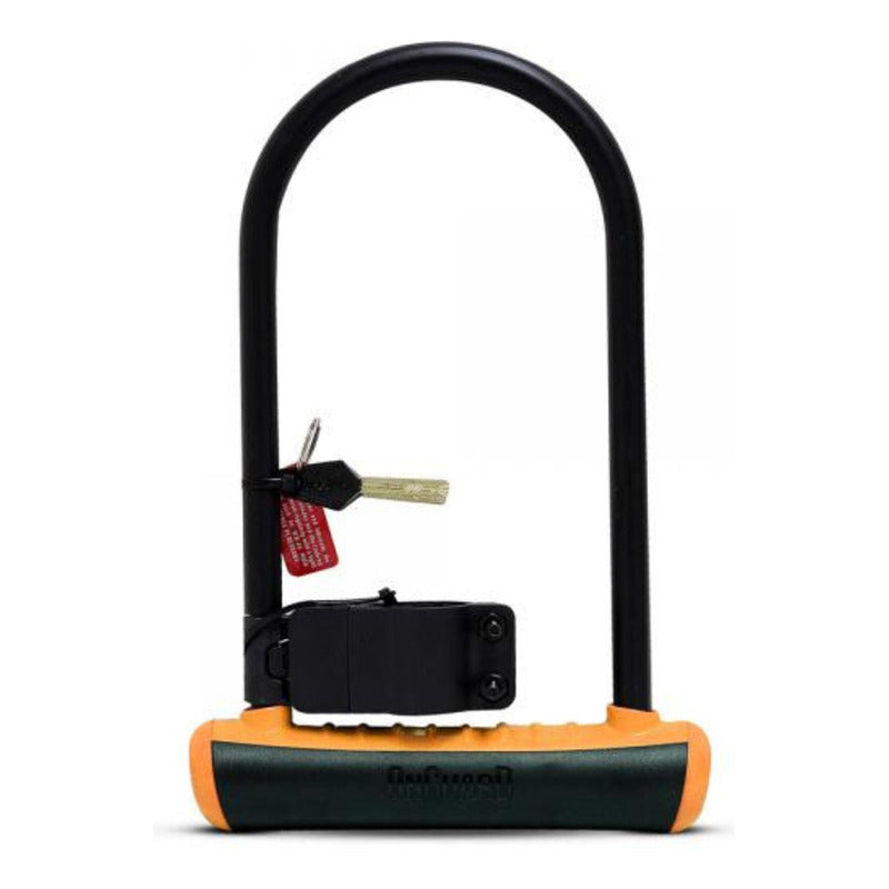 Candado Bicicleta Onguard U-lock Color Naranja