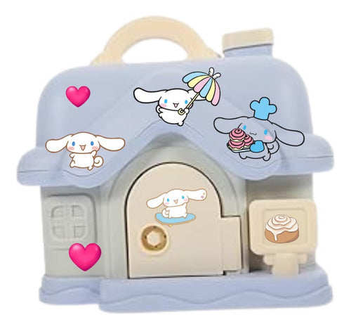 Alcancia Kuromi, My Melody, Cinnamoroll Con Llave Para Niñas
