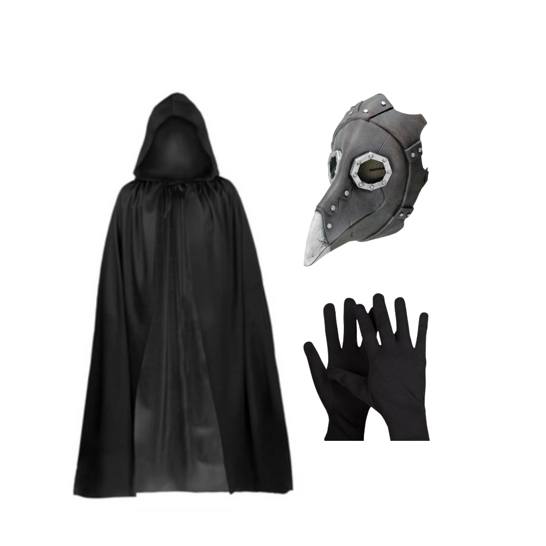 Disfraz Medico De La Peste Negra Disfraz De Médico De La Peste Adulto