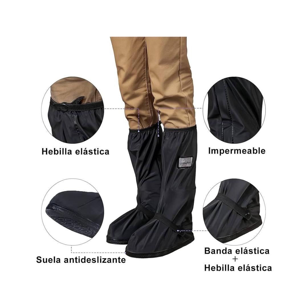 Cubre Zapatos Lluvia Moto