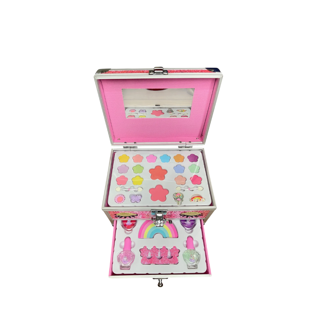 Maleta Maquillaje Set Cosméticos Niñas- Unicornio