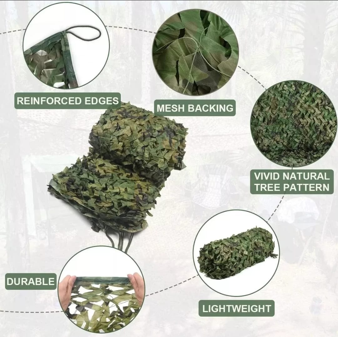 Malla Camuflaje Sombra Táctica Fotografía