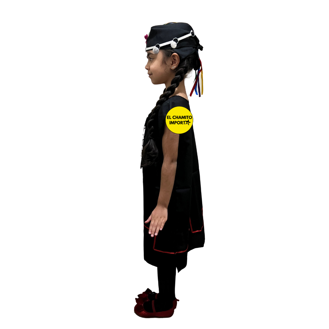 Disfraz Traje Tipico Mapuche Niña