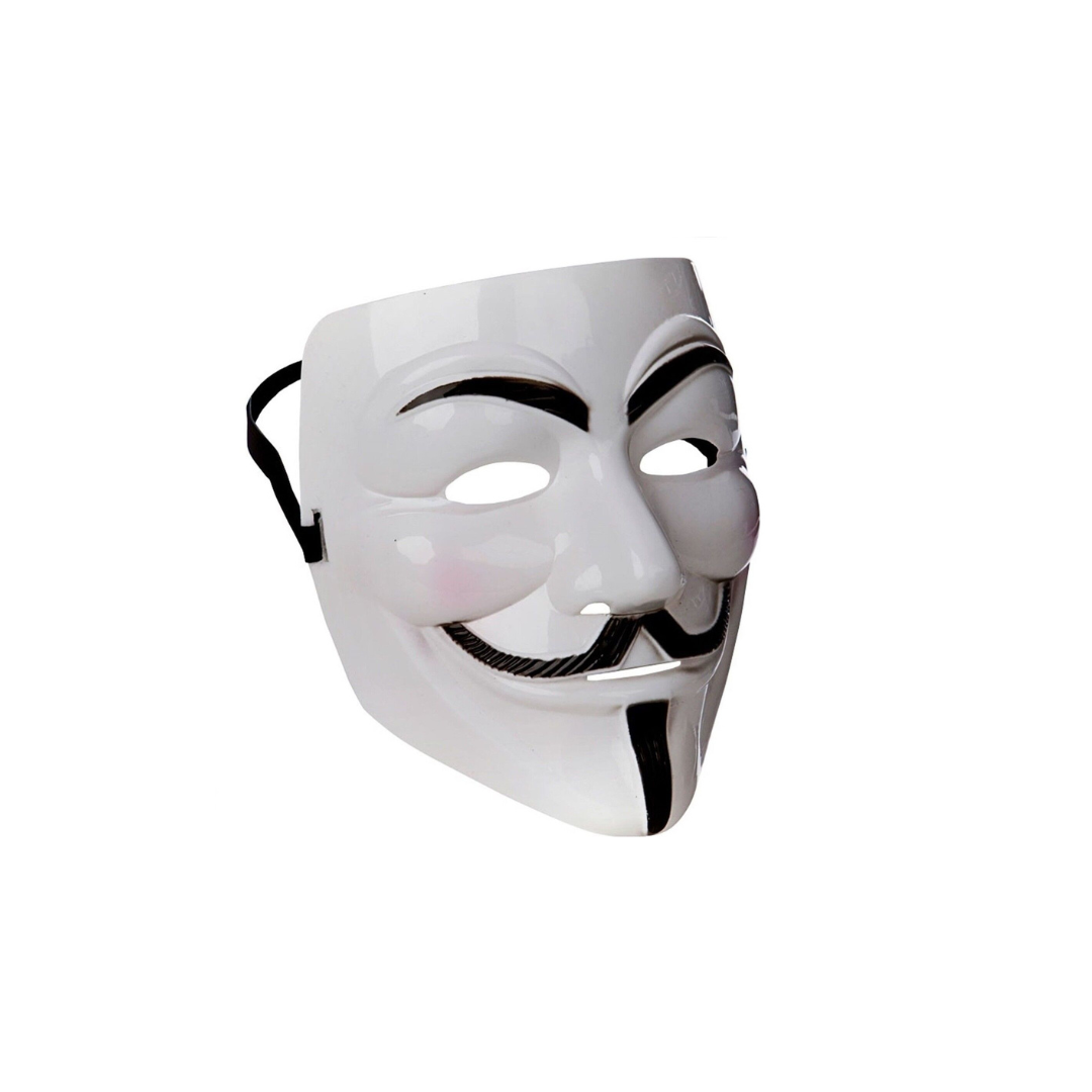Capa + Mascara Anonymous Hacker Disfraz Halloween Niño