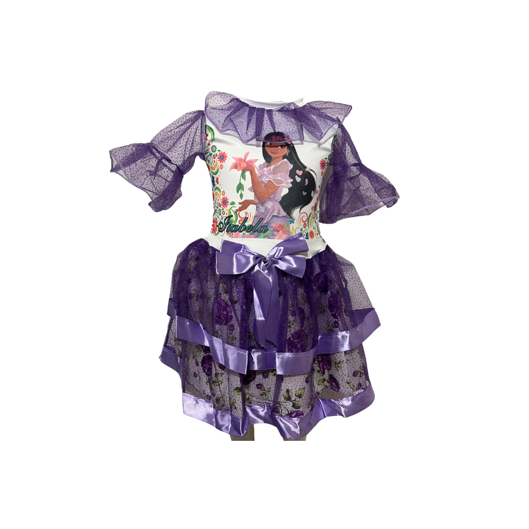 Disfraz Niña Maribel Madrigal / Isabella Encanto Disney