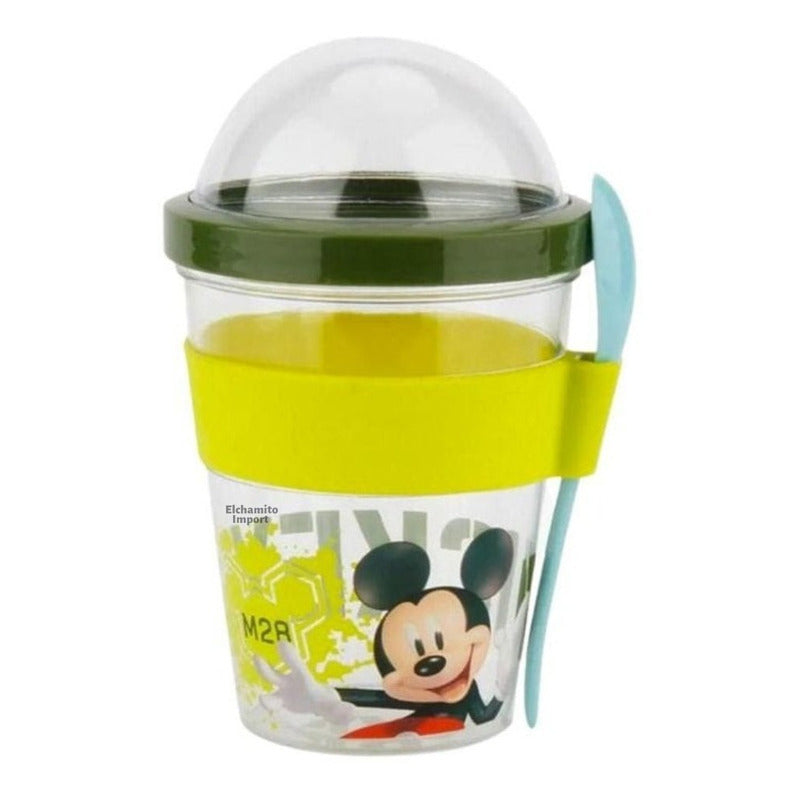 Vaso Yogurt Keep 450 Ml Disney Marvel / Licencia Oficial