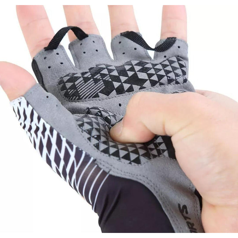 Guantes Medio Dedo Ciclismo Antideslizante