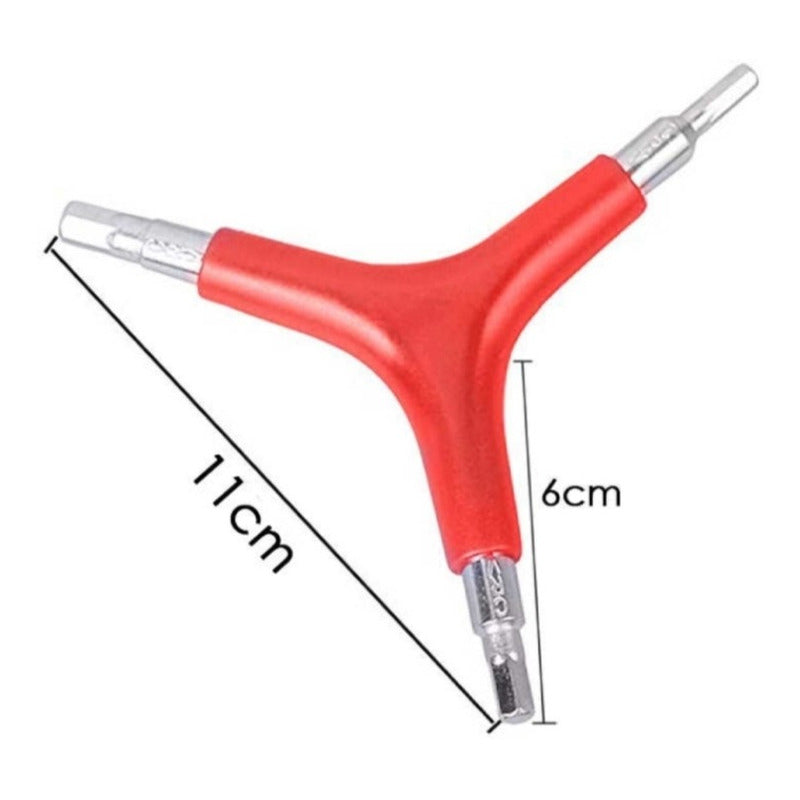 Llave Y Allen 4 /5/6 Mm Herramienta Bicicleta