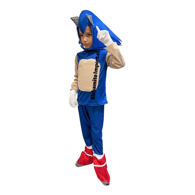 Disfraz Traje Sonic Classic Movie Niños