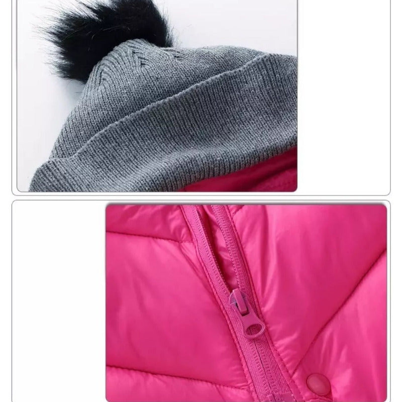 Parka Bebes Invierno Impermeables - Gorro