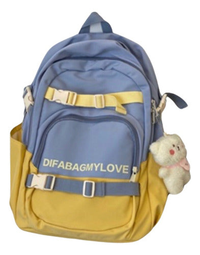 Mochila Para Niña Infantil Kawai Escolar Mochila Juvenil