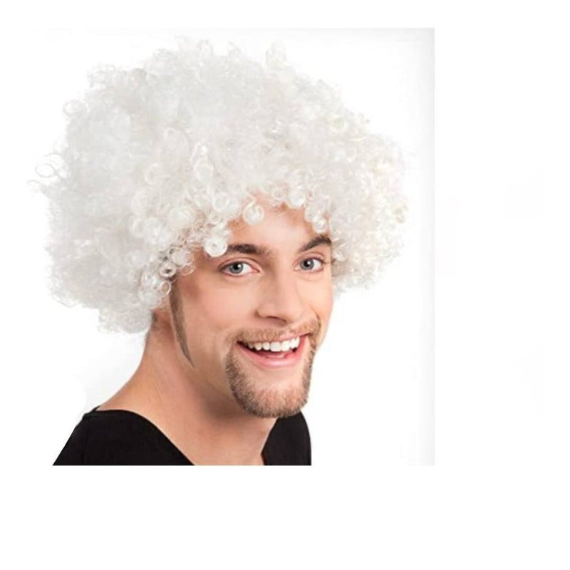 Peluca Afro Para Adultos Niños Niñas - Halloween Cosplay