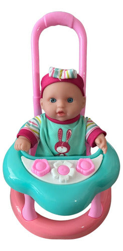 Muñeca Juguete Con Corre Pasillo Luz y sonido