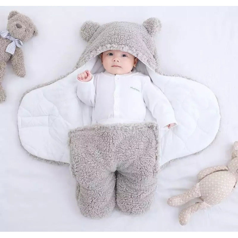 Saco De Dormir Peluche Ultra Suave Bebes