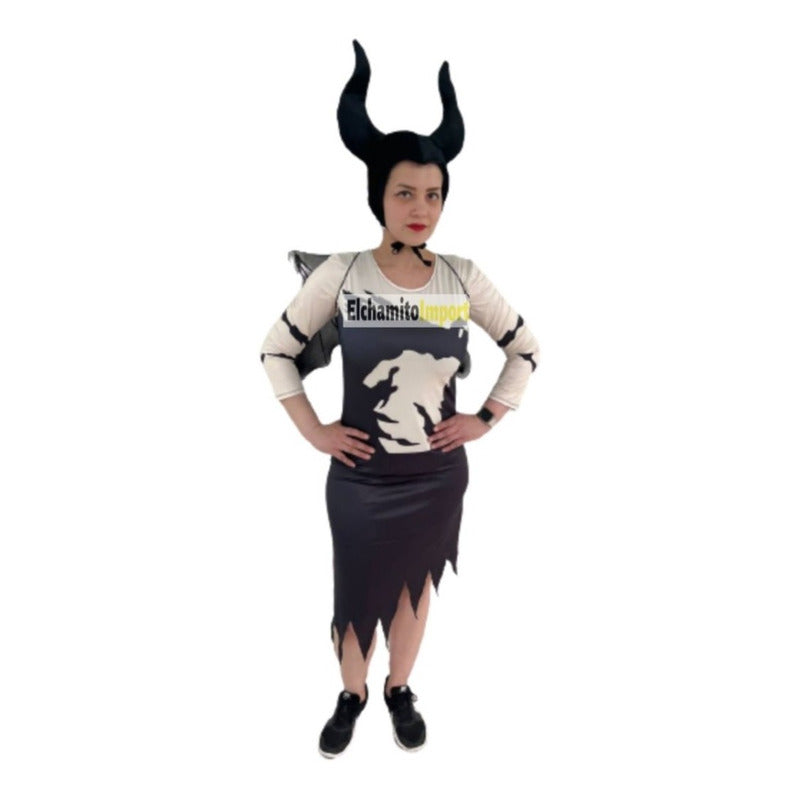 Disfraz De Malefica Halloween Mujer