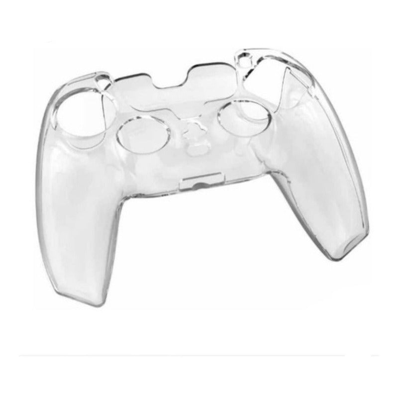 Carcasa Protectora Control Playstation 5 + 4 Grip Transparente