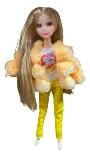 Muñecas Articulada Vestuariio Fashion Juguete Para Niñas