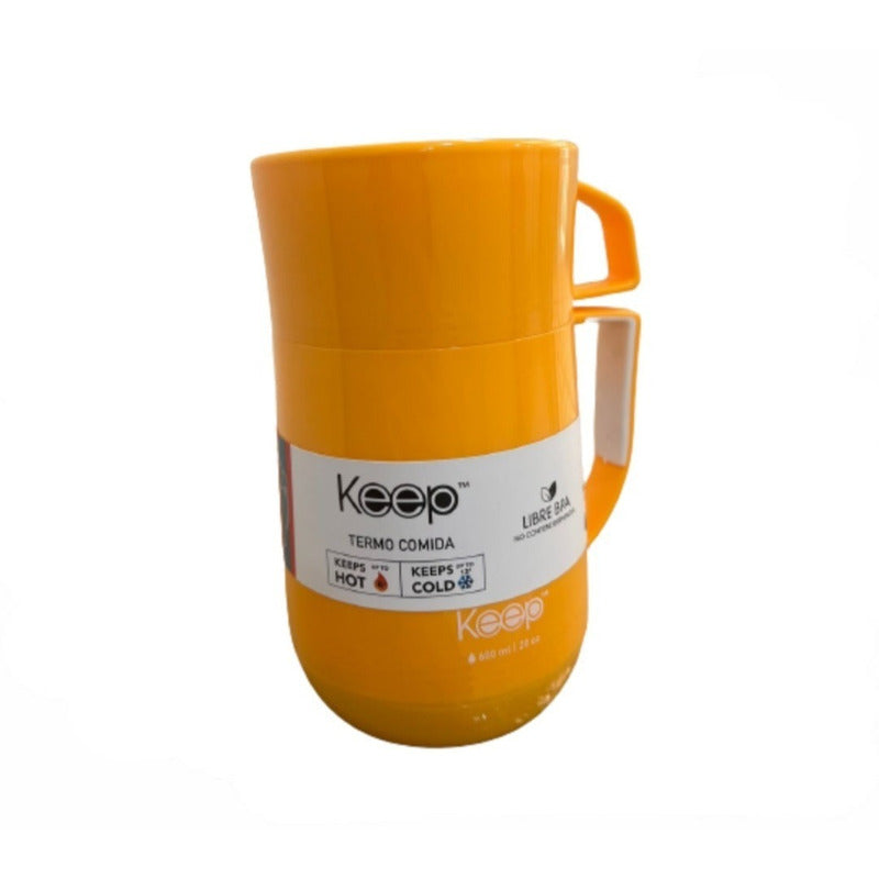 Termo Comida Recipiente Solidos /liquidos Keep 600ml