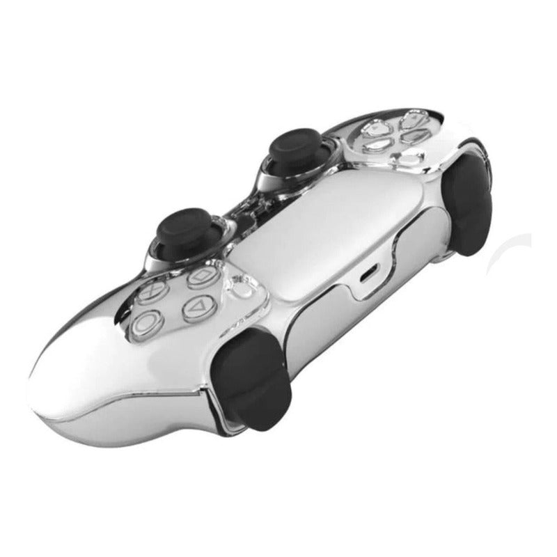 Carcasa Protectora Control Playstation 5 + 4 Grip Transparente