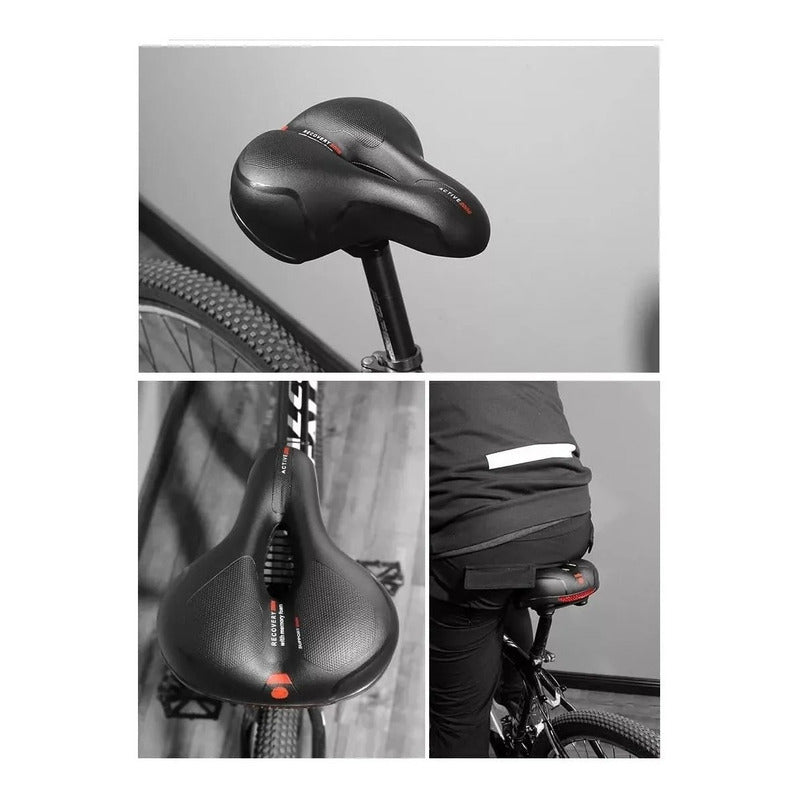 Sillín Asiento Bicicleta Acolchado Anti-prostático