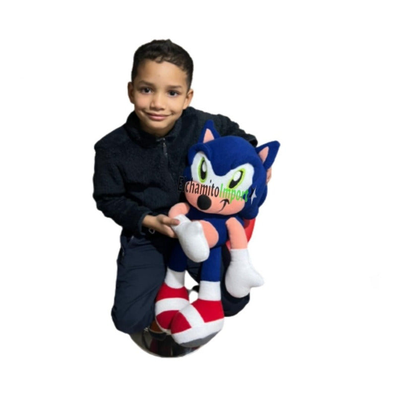 Peluche Sonic Grande 62cm Azul