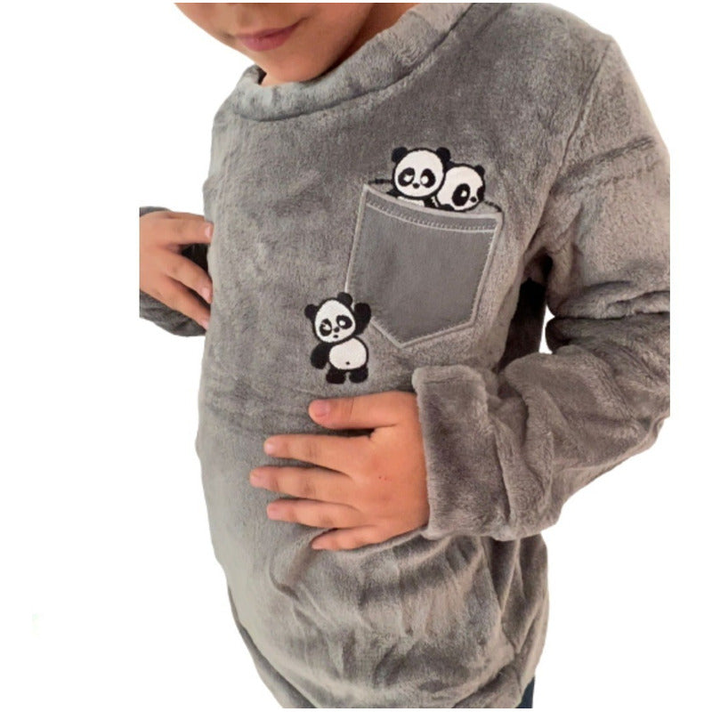 Pijama Polar Juvenil Invierno