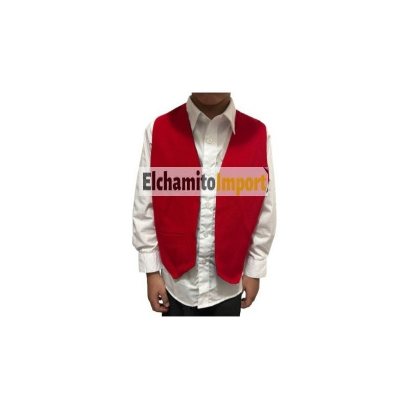 Chaleco Bolero Nortino Niño Fiestas Patrias