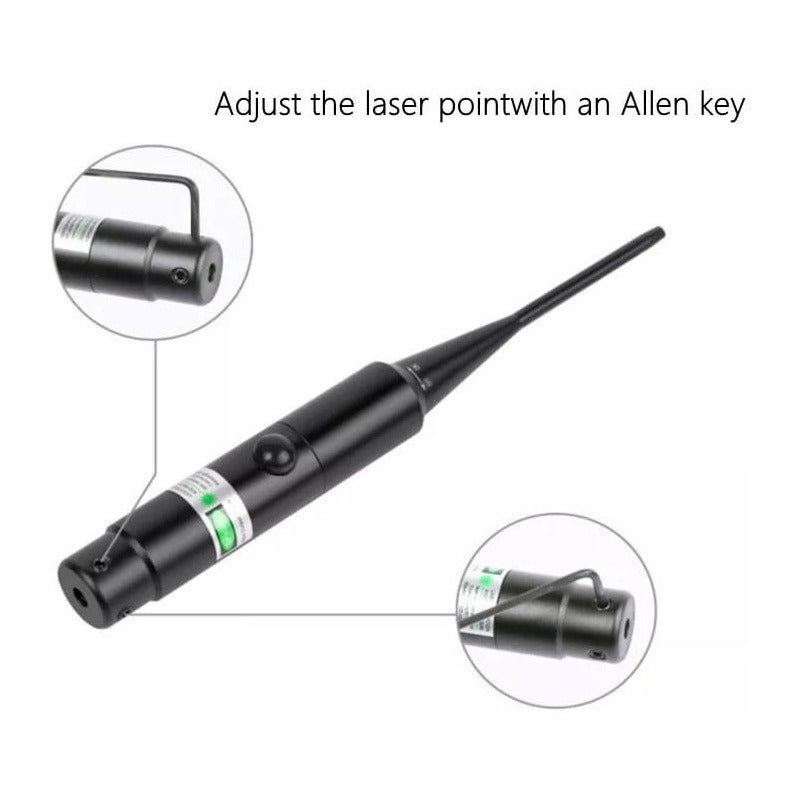 Puntero Lasser Verde Caza Calibre 177 A 64 Interruptor On-of