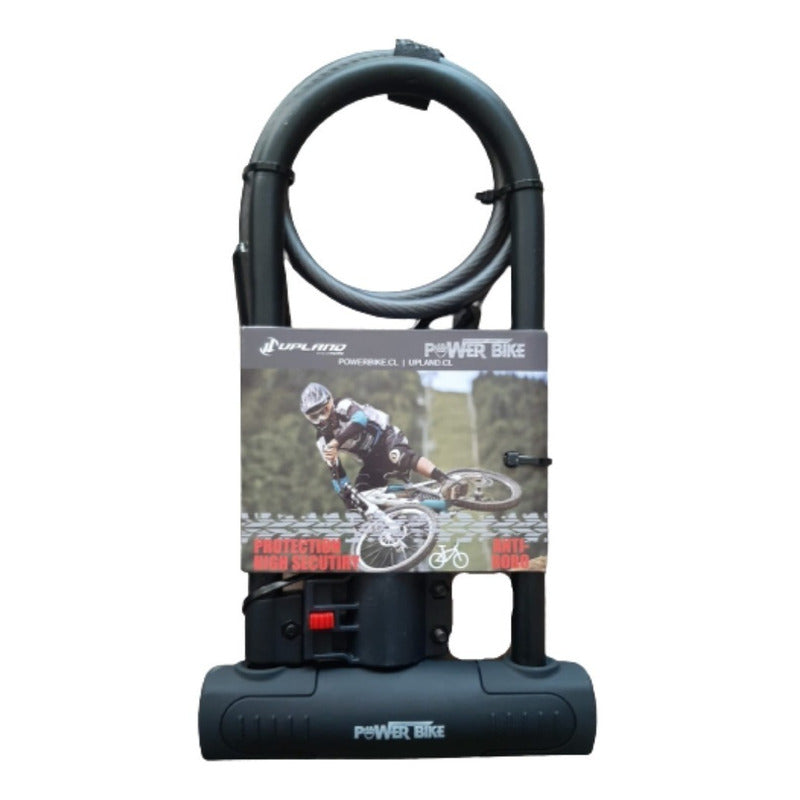 Candado U-lock + Cable Seguridad
