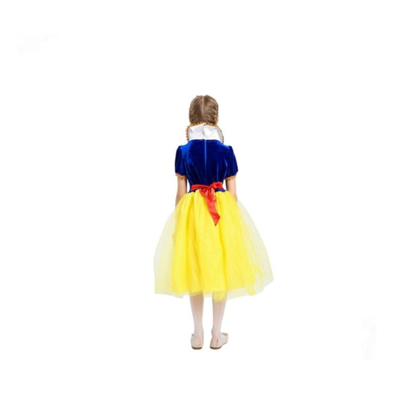 Disfraz Vestido Princesa Blancanieves Niña