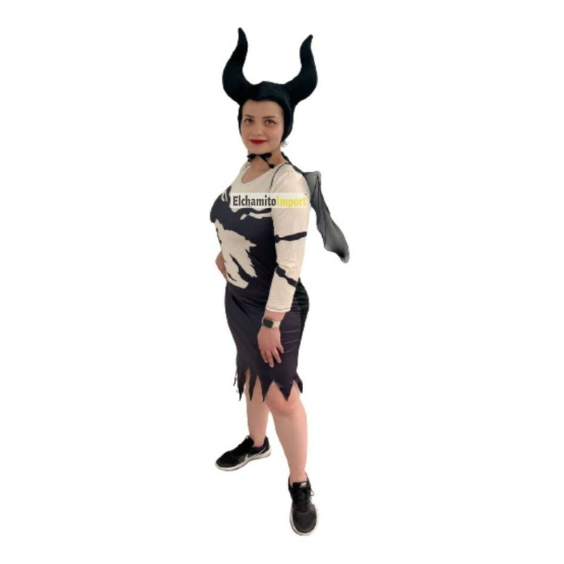 Disfraz De Malefica Halloween Mujer