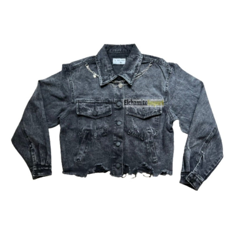 Chaqueta Mezclilla - Jeans - Moda Mujer