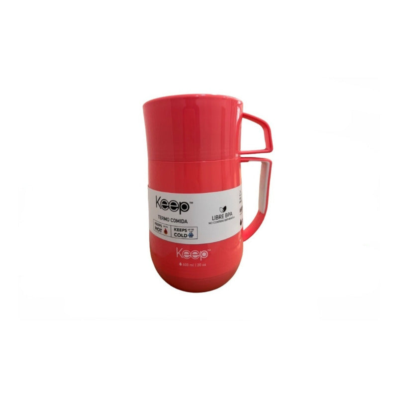 Termo Comida Recipiente Solidos /liquidos Keep 600ml