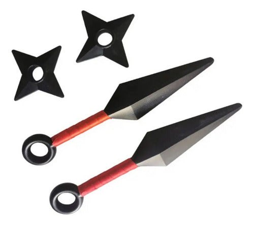 Set Naruto (kunai+shuriken) Juguete Accesorio Cosplay