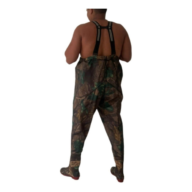 Waders Pesca - Botas Pesca Traje Caza Bosque